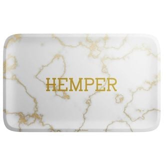 Rolling Tray ''Luxe Marble'' White (Hemper)