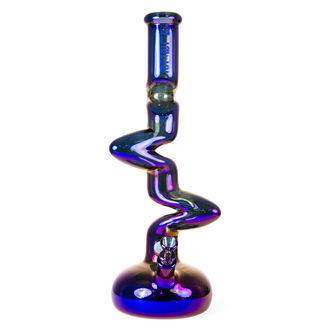 Bang en verre Rainbow Zigzag (Blaze Glass)