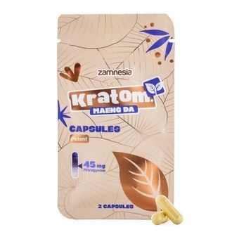 Gélules kratom - Extrait 45 mg (Zamnesia)