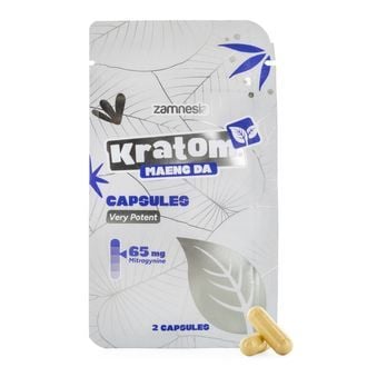 Gélules kratom - Extrait 65 mg (Zamnesia)