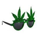 Lunettes feuilles de cannabis