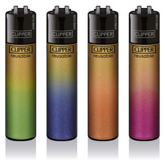 Briquet Clipper Gold Gradient