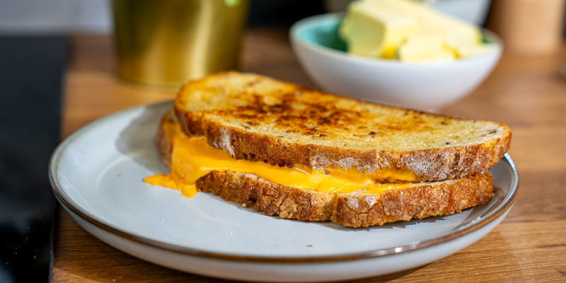 Sandwich Au Fromage Grillé Cannabique