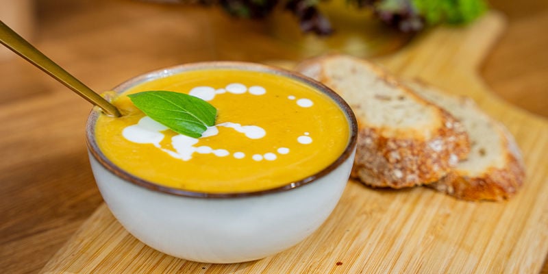 Soupe Planante À La Courge Butternut