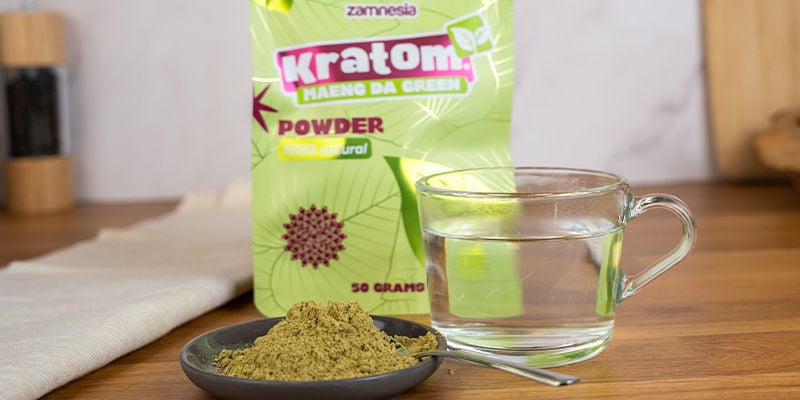 Le kratom à veine verte