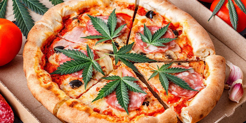 Pizza Au Cannabis