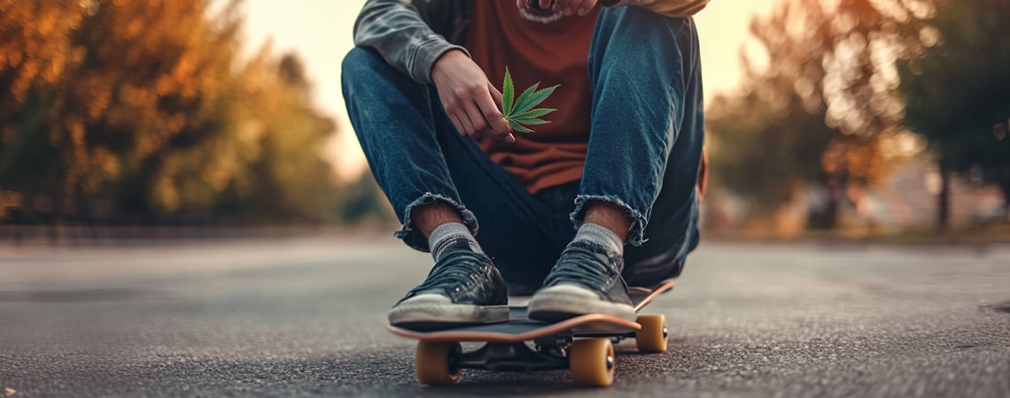 L’intersection Du Cannabis Et De La Culture Skate