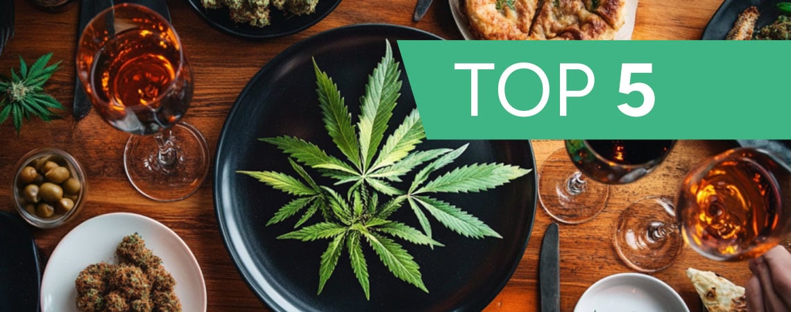 Top 5 Des Restaurants Spécialisés Dans Le Cannabis