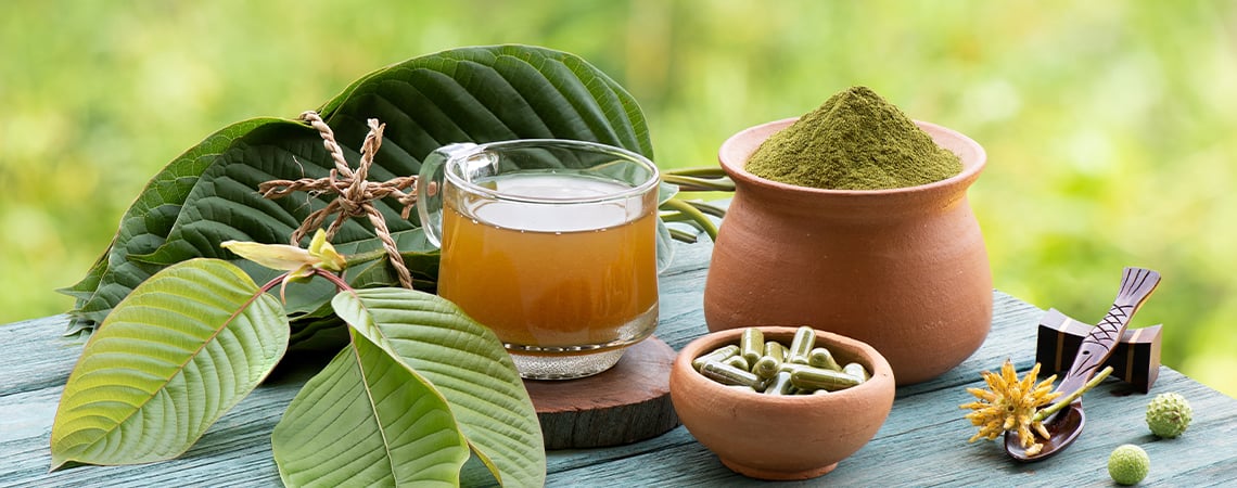 Dépendance et manque au kratom